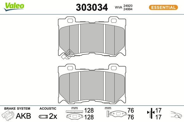 303034 VALEO