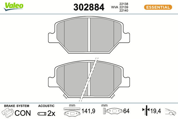 302884 VALEO