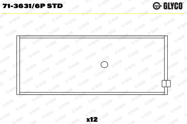 71-3631/6P STD