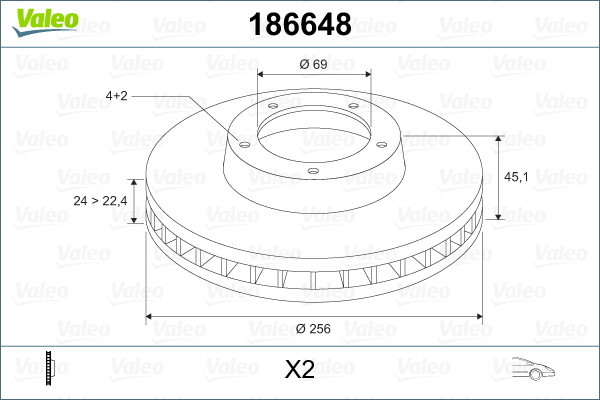 186648 VALEO