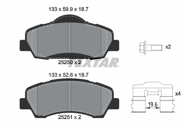 2525001 TEXTAR