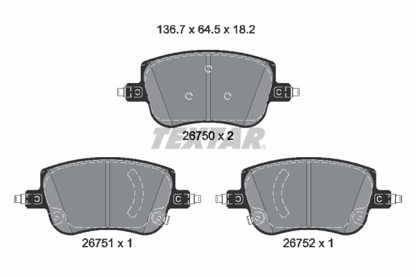 2675001 TEXTAR