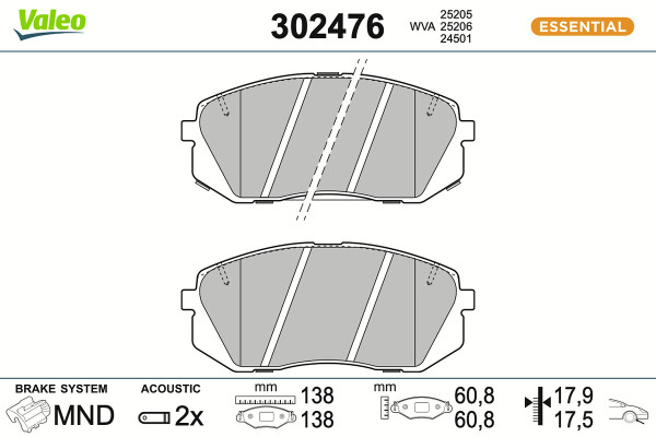 302476 VALEO