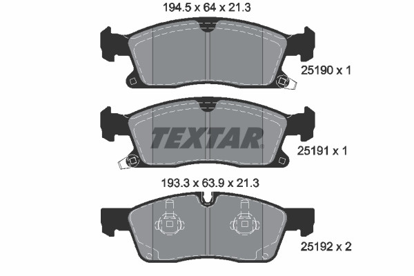 2519001 TEXTAR