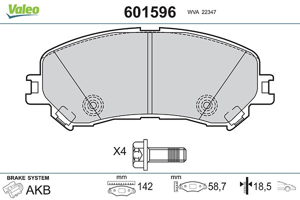 601596 VALEO