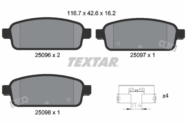 2509601 TEXTAR