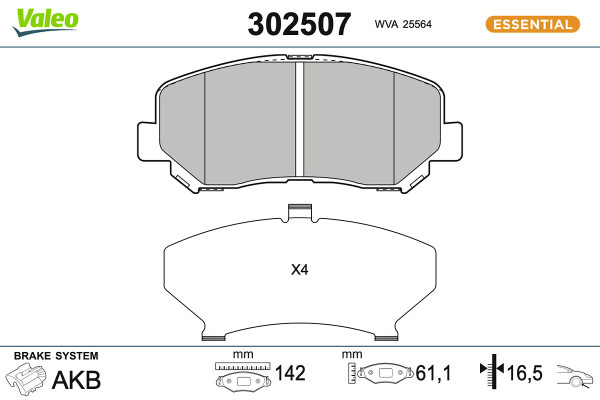302507 VALEO