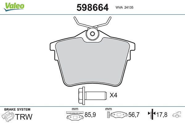 598664 VALEO
