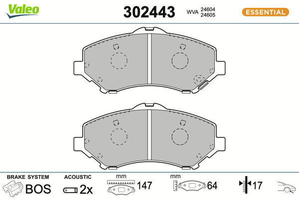 302443 VALEO