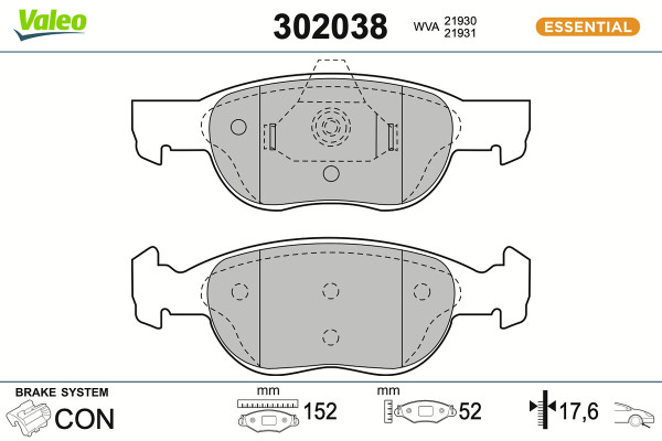 302038 VALEO