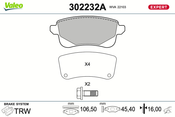 302232A VALEO