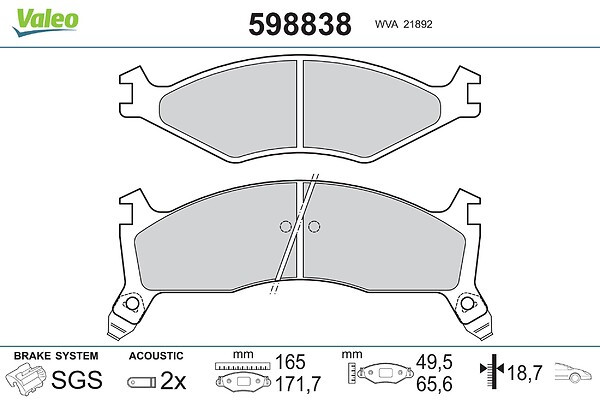 598838 VALEO