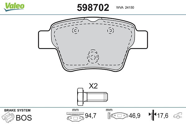 598702 VALEO