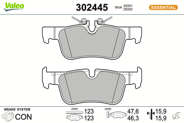 302445 VALEO