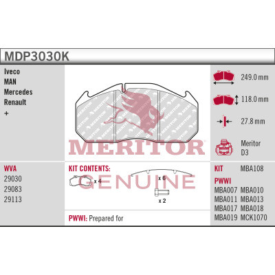 MDP3030K