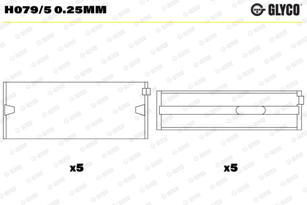 H079/5 0.25MM