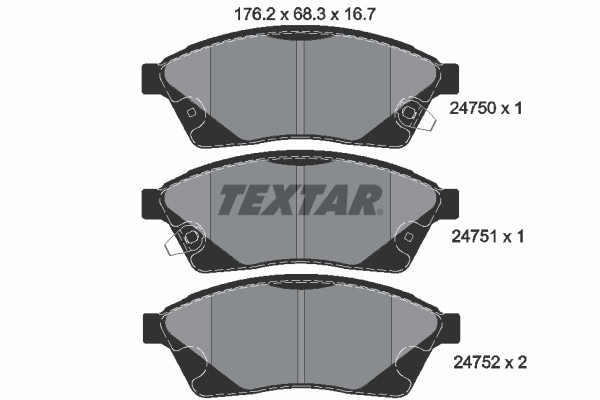 2475001 TEXTAR
