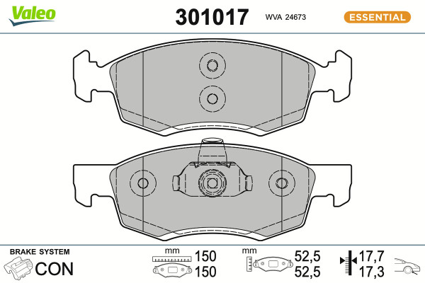 301017 VALEO