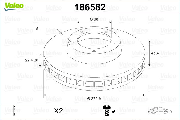 186582 VALEO