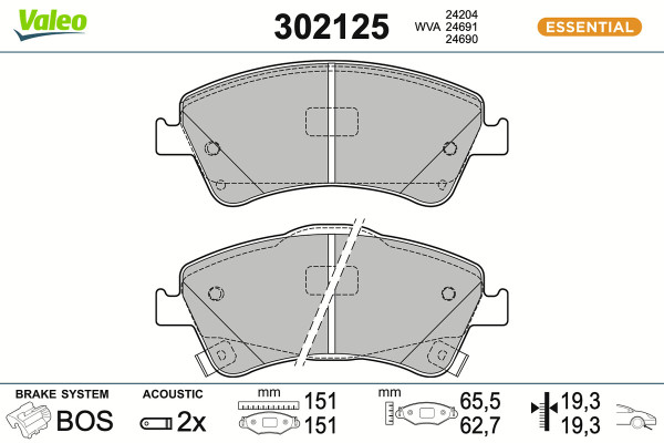 302125 VALEO