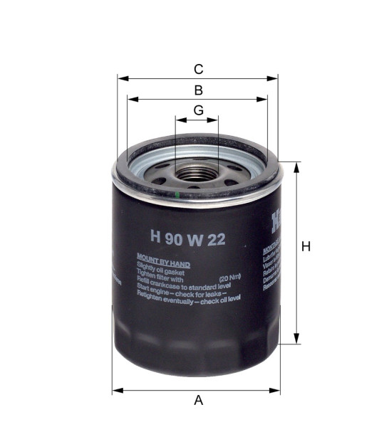 H90W22