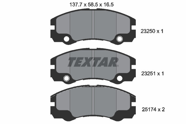 2325001 TEXTAR