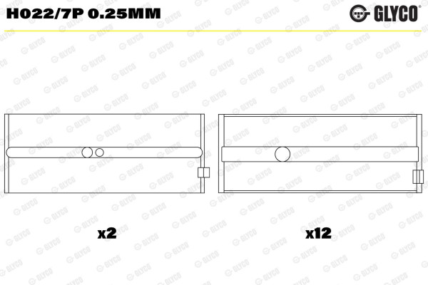 H022/7P 0.25MM