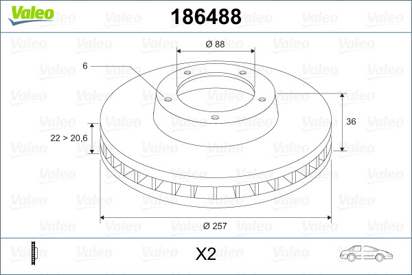 186488 VALEO