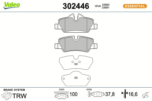 302446 VALEO