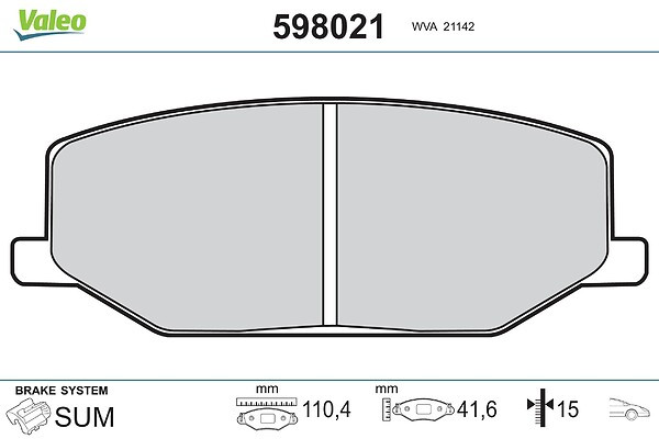 598021 VALEO