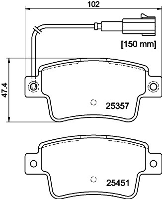 8DB 355 019-801 HELLA