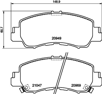 8DB 355 040-521 HELLA