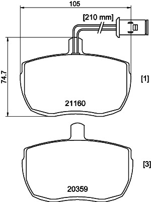 8DB 355 005-831 HELLA