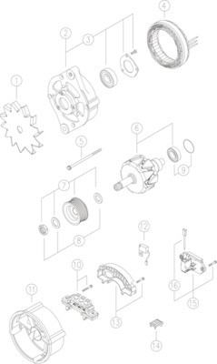 MG 374 MAHLE