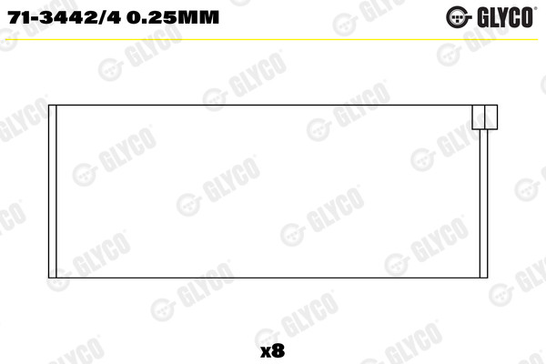 71-3442/4 0.25MM