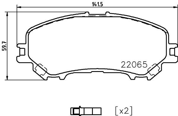 8DB 355 021-861 HELLA