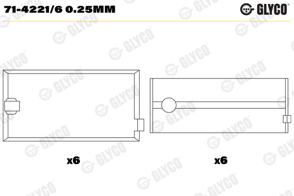 71-4221/6 0.25MM