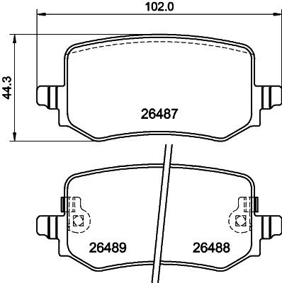 8DB 355 042-851 HELLA