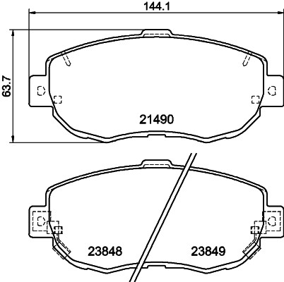 8DB 355 010-151 HELLA