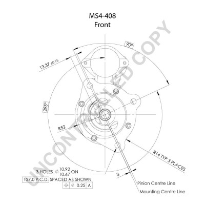 MS4-408 BOM-PRESTOLITE