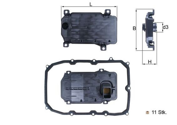 HX 187KIT KNECHT