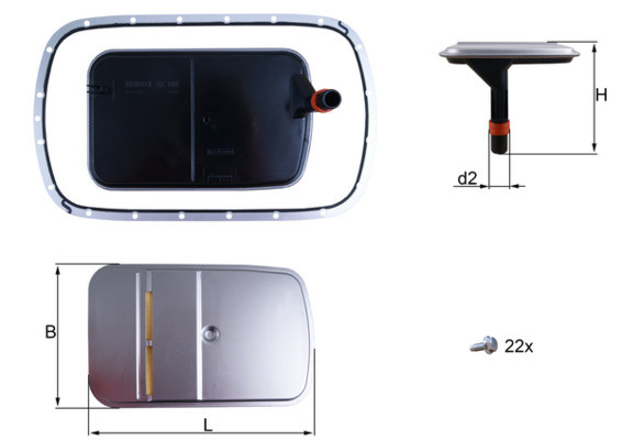 HX 165KIT KNECHT