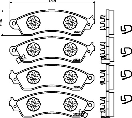 8DB 355 021-031 HELLA