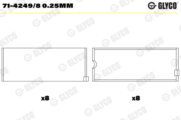 71-4249/8 0.25MM