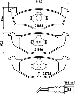 8DB 355 009-801 HELLA