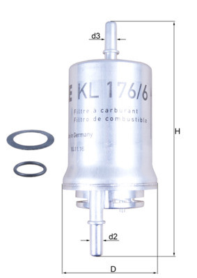 KL 176/6D MAHLE