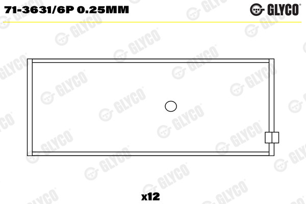 71-3631/6P 0.25MM