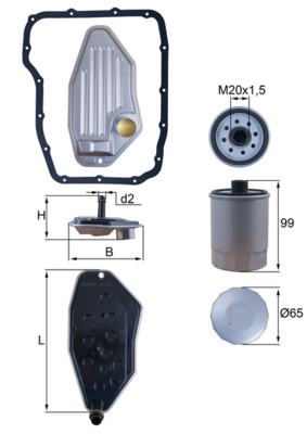 HX 276 KIT KNECHT