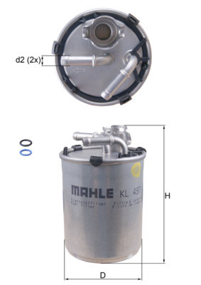 KL 497D MAHLE