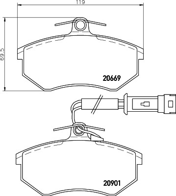 8DB 355 017-651 HELLA